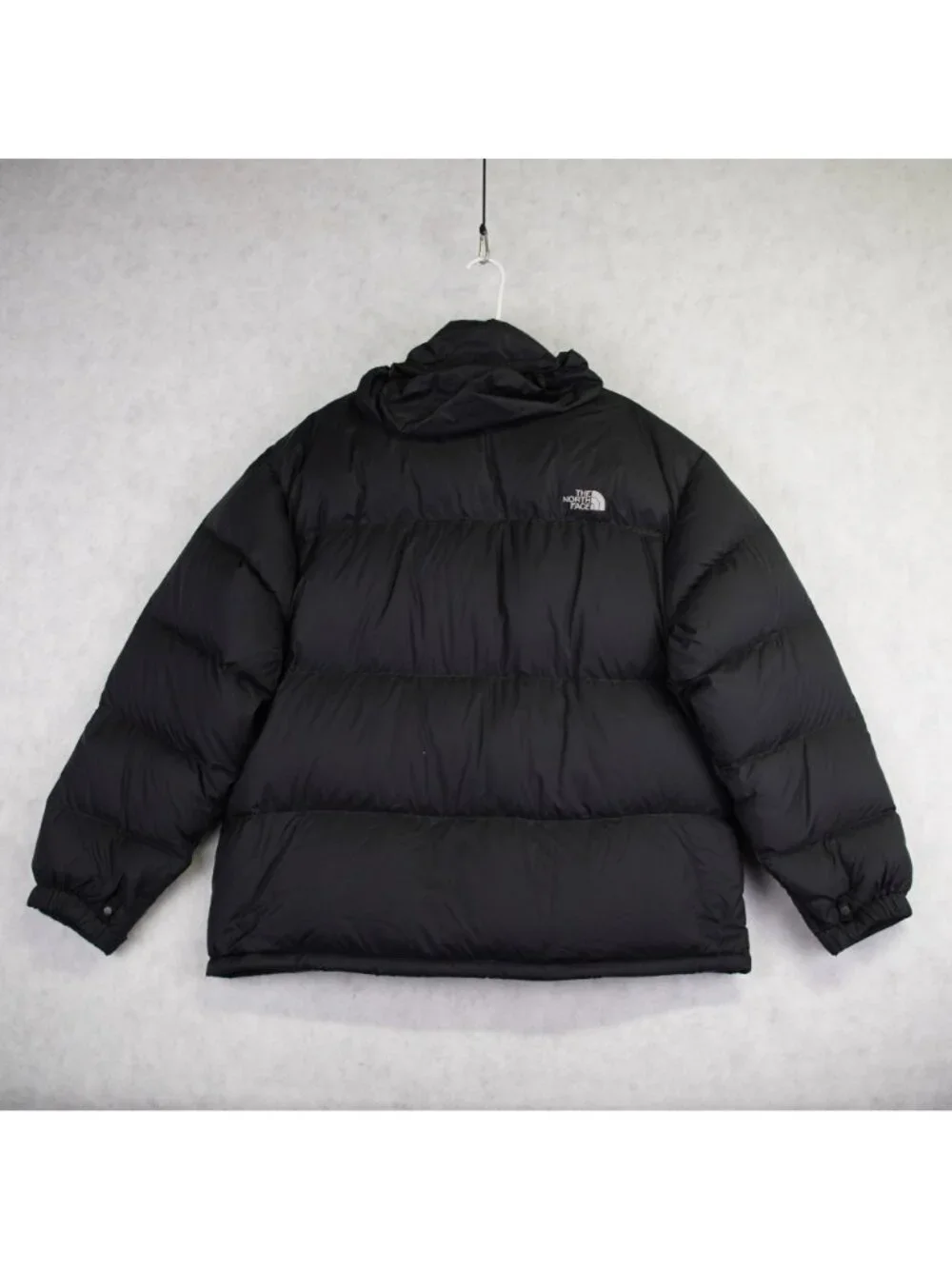 The North Face Mens Nuptse Black 700 Goose Fill Down Puffer Jacket Size XXL 2XL